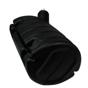 Wassertank mit Hahn und Seifenspender, 30 Liter – Schwarz