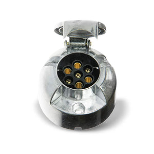 Toma eléctrica de 7 polos 12V para vehículos y remolques