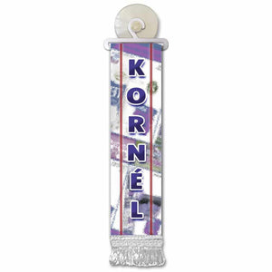 Mini-drapeau personnalisé avec prénom – Fixation ventouse