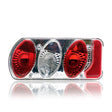 Universal Rear Lamp Clear 5-Function with Reflector