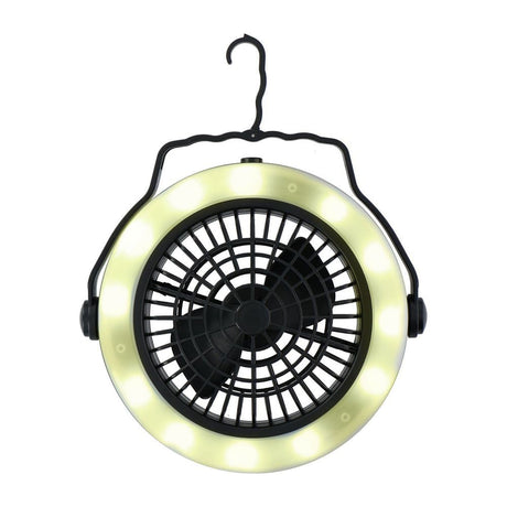 Grundig 2-in-1 LED Campinglampe mit Ventilator