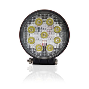 Runde LED-Arbeitsleuchte 12/24V – 18W, 27W oder 30W