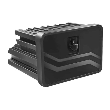 Robuste Kunststoff-Werkzeugkiste für Lkw – abschließbar, wetterfest, 610x420x670/450 mm