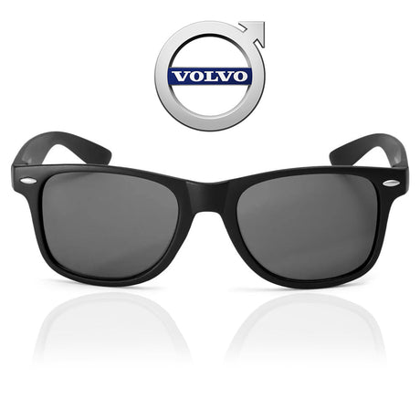 Lunettes de soleil noires avec logo de camion – Protection UV400